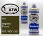 Preview: Fiat, Magnetic Bronze, PDF / RDF / 201: 400ml Sprühdose + 400ml Klarlack - Set, von ATW Autoteile West.